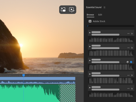 Mezcla de audio con Premiere Pro